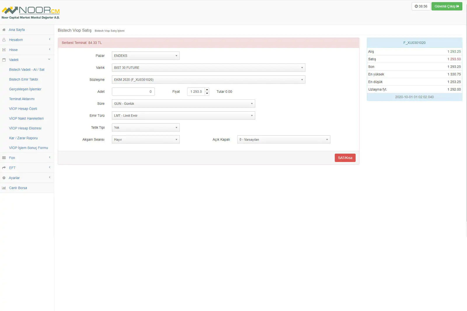 Hisse Online Şube ve Platform Viop